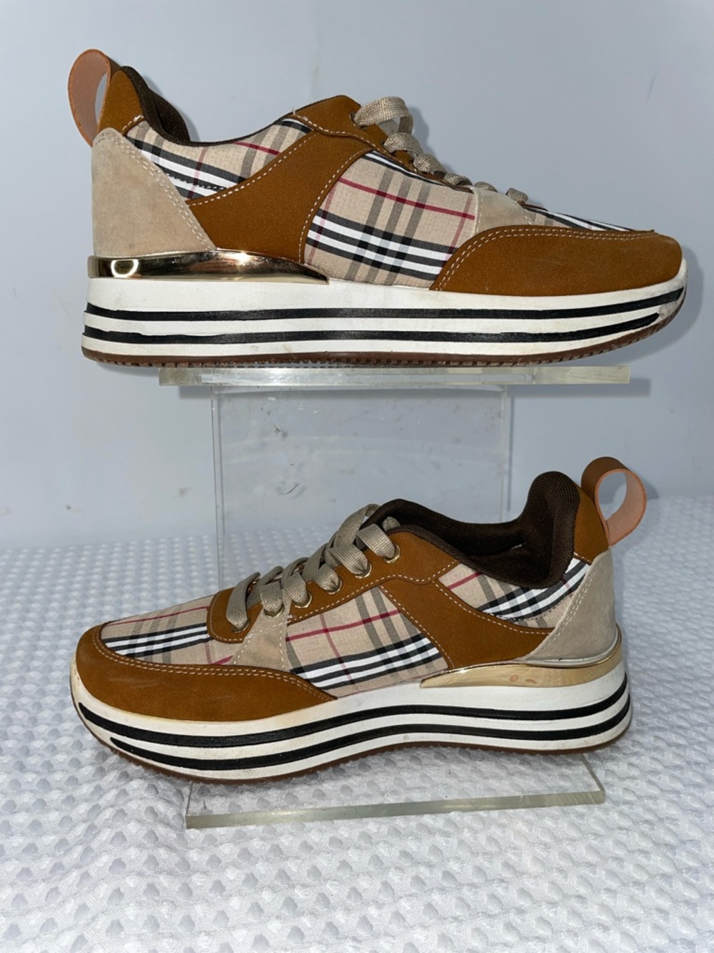 ROUGE HELIUM PLAID SNEAKERS FTL-04-111